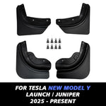 Mud Flaps For Tesla New Model Y 2025 Launch Juniper No Drilling/Tape Splash Guards Fe alternate view