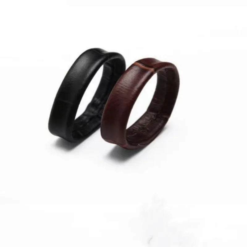 5pcs/lot 10mm 12mm 14mm 16mm 18mm 20mm 22mm Cowhide Leather Watch Keeper Ring Holder Loo detail view