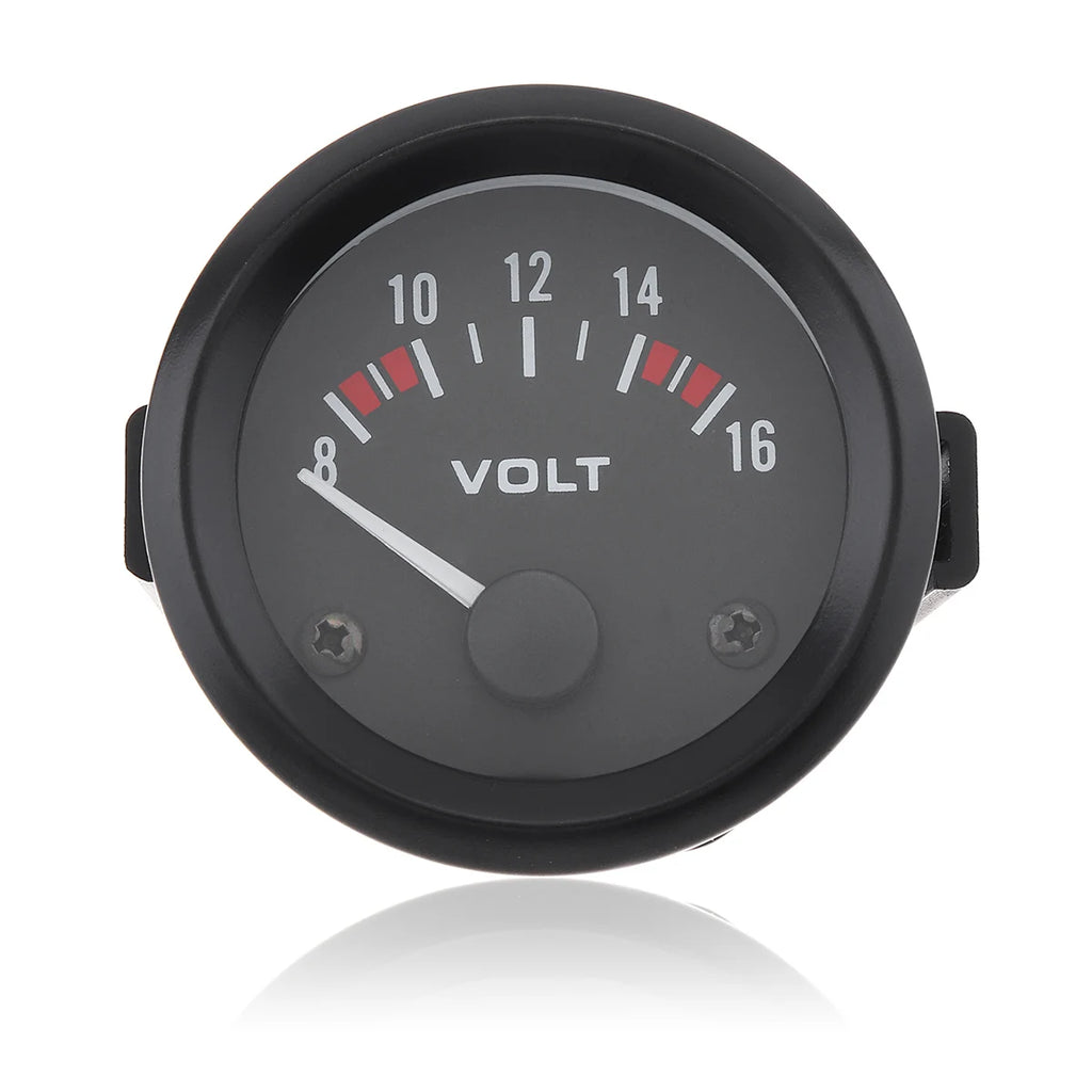 Car Ammeter Voltmeter 12V 60-0-60 AMP Gauge 2" 52MM | Universal Volt Meter for Cars B alternate view