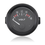 Car Ammeter Voltmeter 12V 60-0-60 AMP Gauge 2" 52MM | Universal Volt Meter for Cars B alternate view