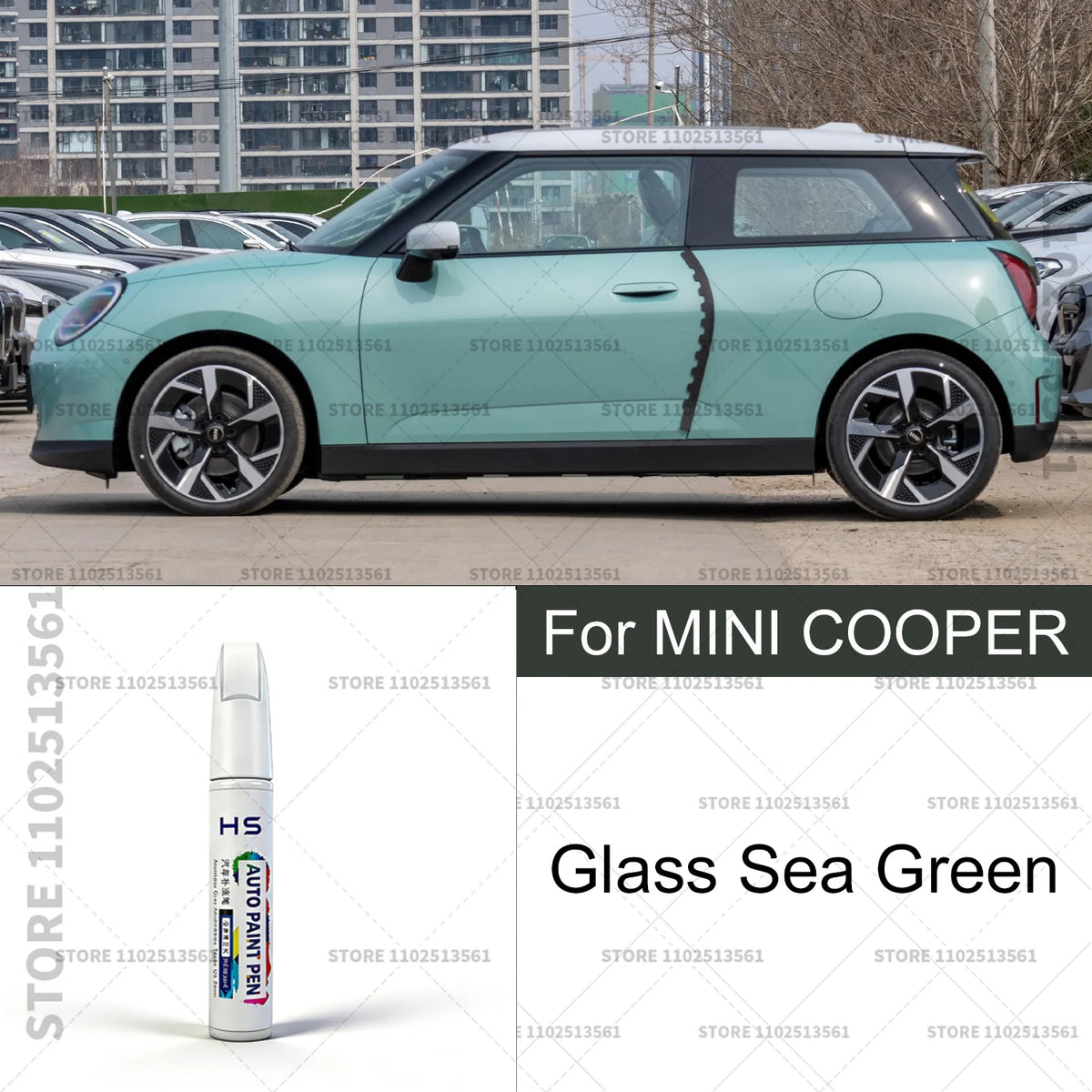 For MINI COOPER Car Paint Repair Pen Touch Up Scratch Remover DIY Auto Accessories Ma lifestyle view