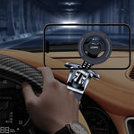 Magnetic Car Phone Holder with Rotatable Design | Anti-Shake Dashboard Mount for Navi lifestyle view