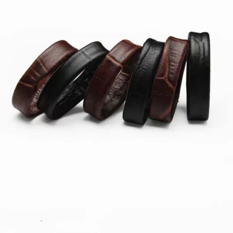 5pcs/lot 10mm 12mm 14mm 16mm 18mm 20mm 22mm Cowhide Leather Watch Keeper Ring Holder lifestyle view