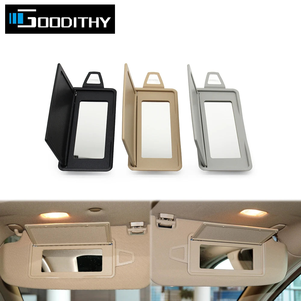 Car Interior Accessories Sun Shade Visor Makeup Cosmetic Mirror Cover For Benz S Class W220 W221 2003-2012 2218104117,2208100110