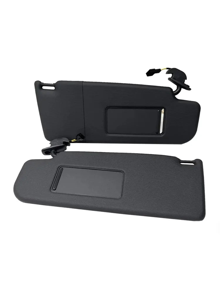 1PCS 5U0857551 or 5U0857552 For VW Golf 4 Jetta Bora MK4 Black Car Front Sun Visor With Mirror Black Cover