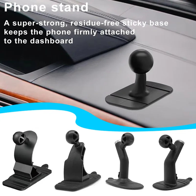 Universal Car Phone Holder Aoto Dashboard Self-adhesive Phone Bracket Base GPS Cell Phone Holder Acc