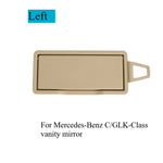 For Mercedes-Benz C-Class W204 C180 C200 C260L GLK300 sun visor makeup mirror Replacement sun visor cover sun visor mirror