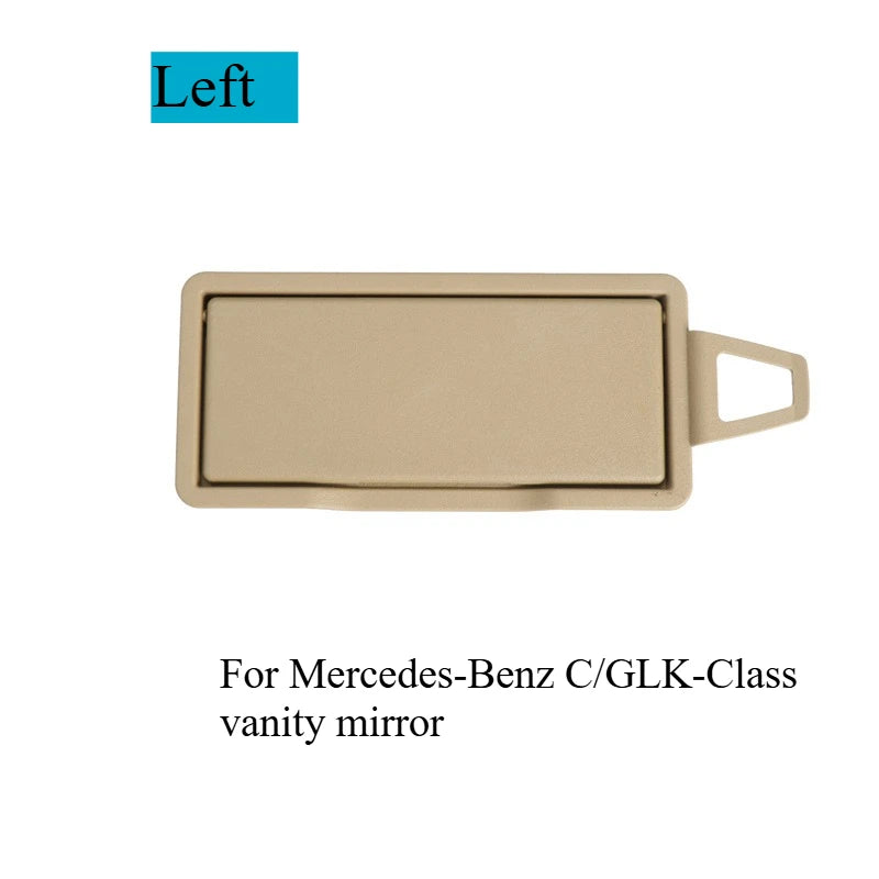 For Mercedes-Benz C-Class W204 C180 C200 C260L GLK300 sun visor makeup mirror Replacement sun visor cover sun visor mirror