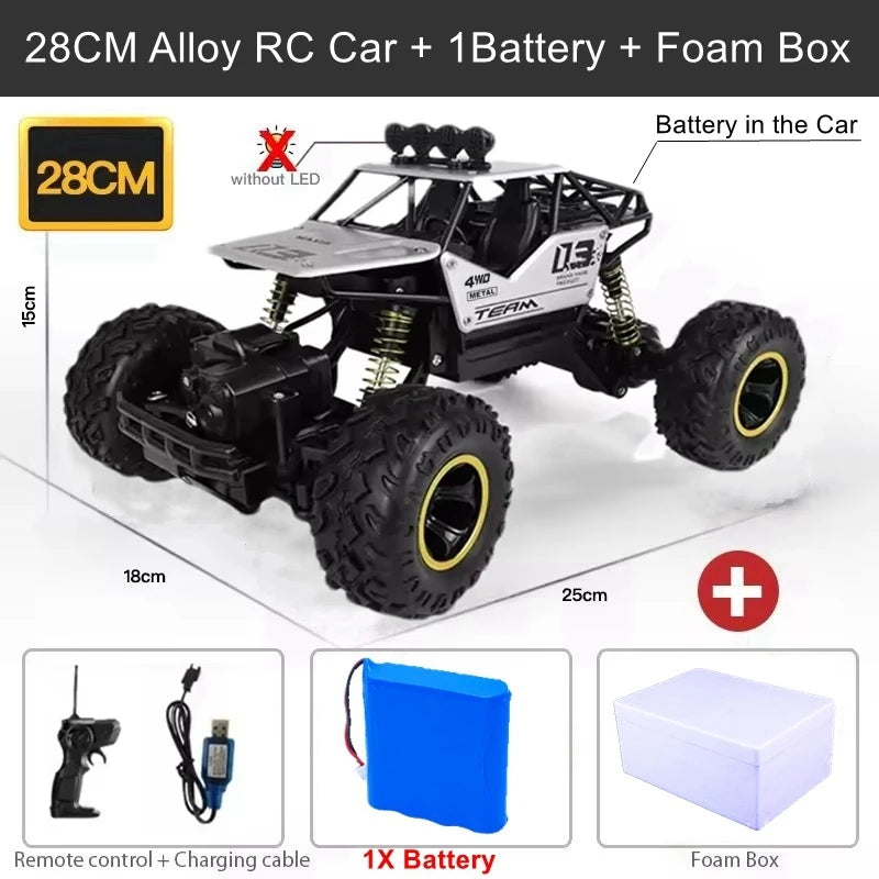 Oike RC Car Remote Control Climbing Vehicle Outdoor All Terrain 4X4 Off-road Trucks additional angle
