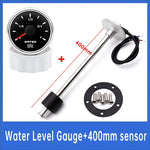 100mm-500mm Car Water Level Gauge Sensor with 7-Color Digital Pointer Indicator | 0 additional angle