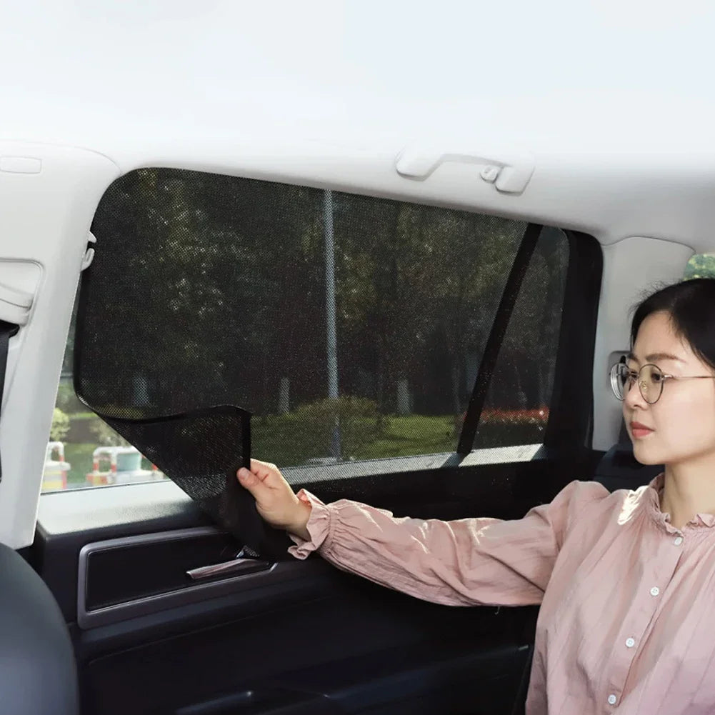 Magnetic Car Sun Shade | UV Protection Side Window Curtain alternate view