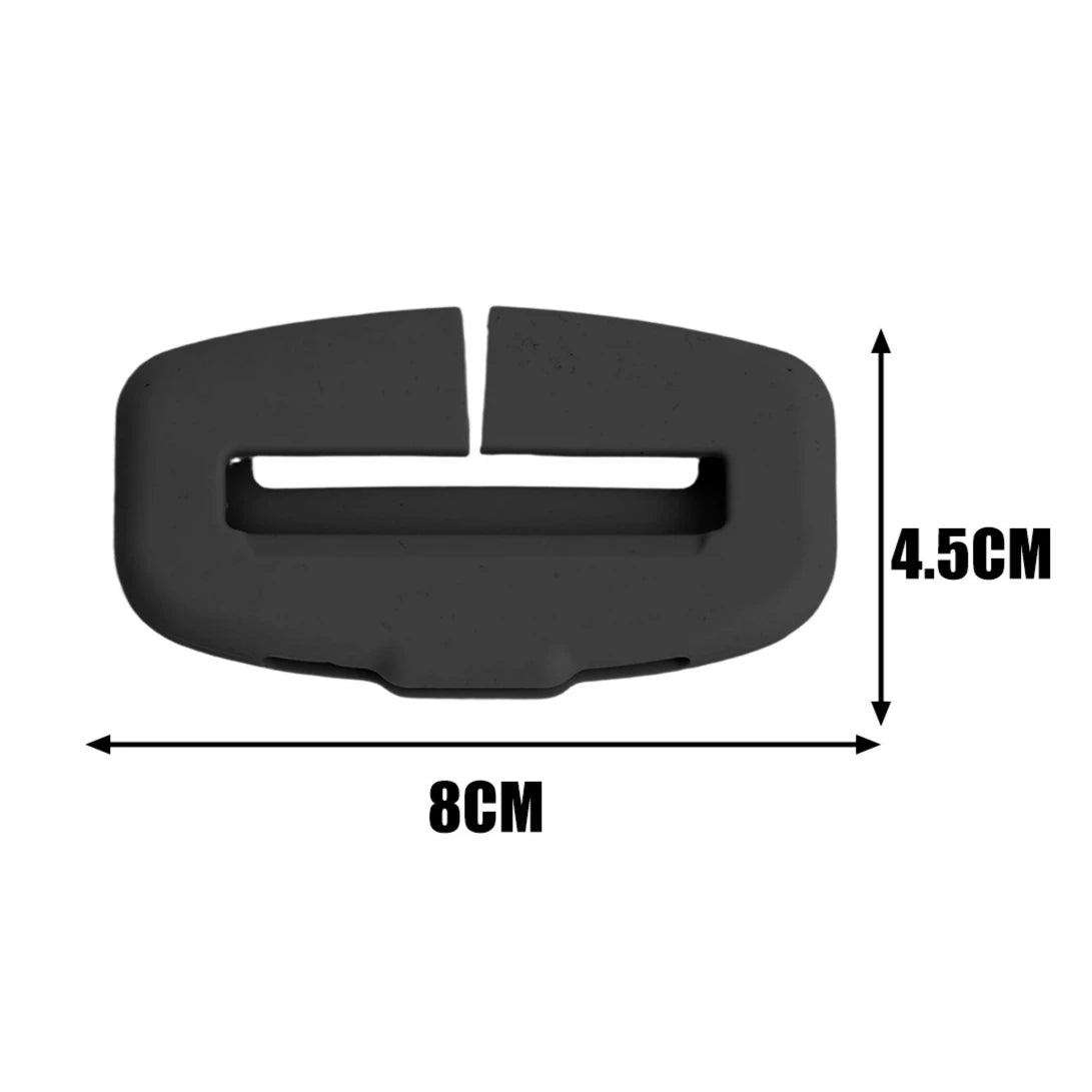 Auto Seat Belt Clip Silicone Sleeve Buckle Protector Anti Collision Pads Interior Panel Scratch Guard Car Styling Accessories