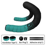 BUCKLOS Bicycle Handlebar Tape Anti-Slip EVA+PU Bicycle Handle Bar Cover Anti-Slip Roa close-up view