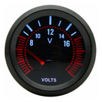 Universal Gasoline Car 2" 52MM Tachometer Water Temperature Oil Temp Boost Meter PSI B close-up view
