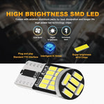 2/6/10/20/30/40/50pcs T10 W5W 194 501 Led Canbus No Error Car Interior Light T10 26 S alternate view