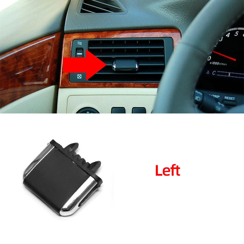  Car Front Dashboard Air Conditioning Outlet AC Vent Grille Slide Tab Clip For Toyota Crown 2005-2009 55660-30400