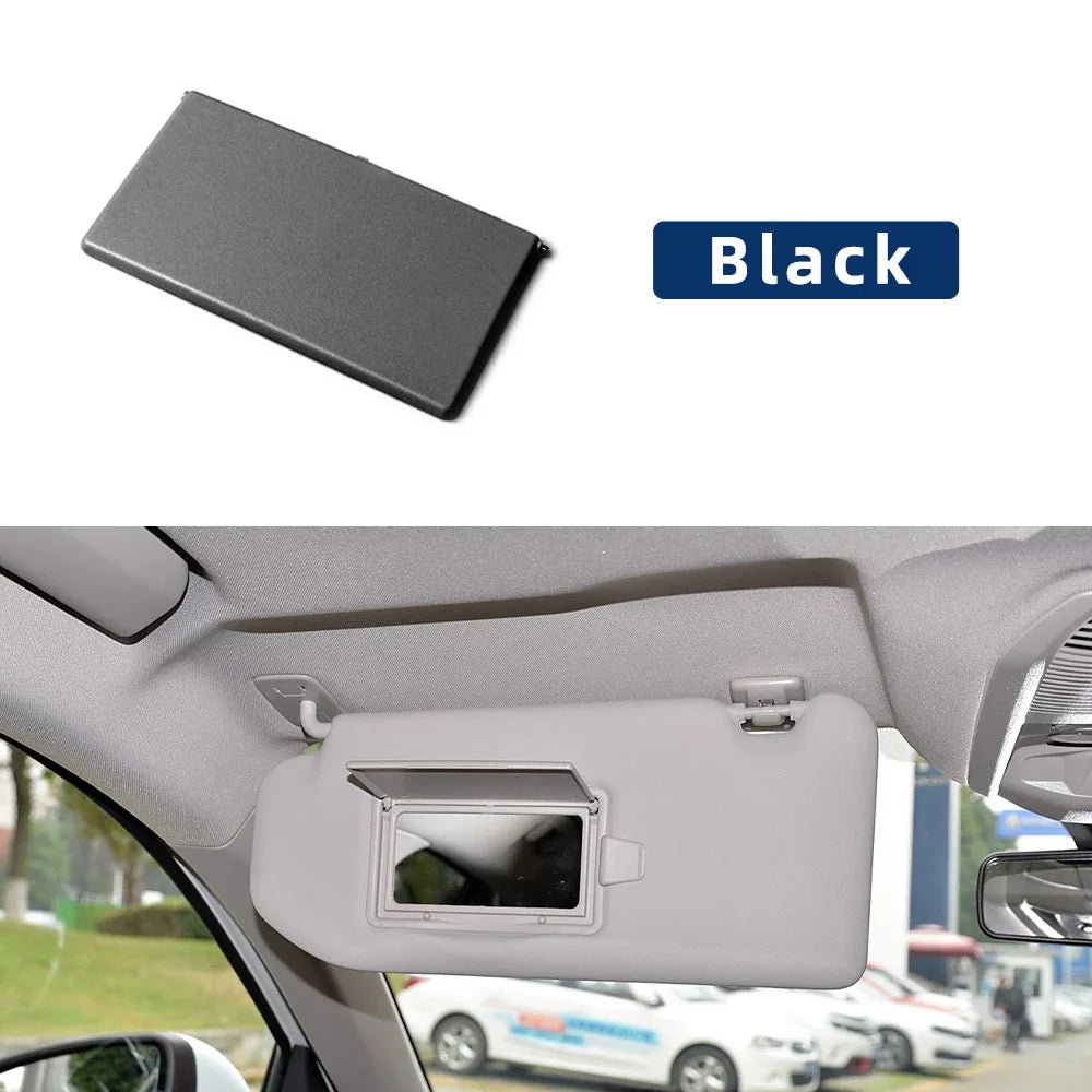 Car  Vanity Mirror Cover Car Sun Visor Cover For Peugeot 408 508 308S  4008 3008  Citroen C4L  C-Triomphe  C5 Aircross C-Quatre