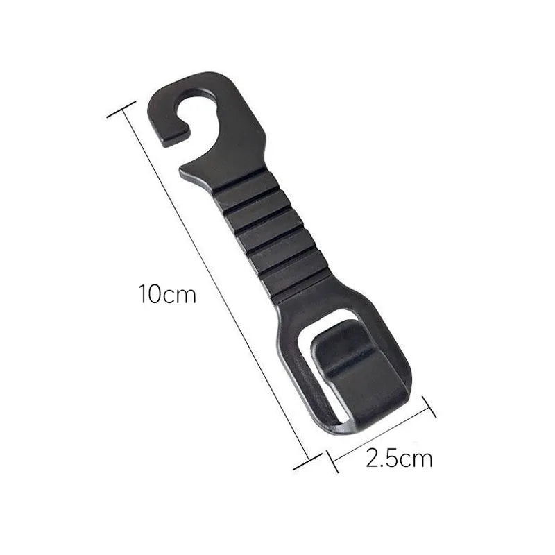 Car Headrest Hanger Hook for Bag Pouch Clothes Storage lifestyle view