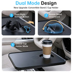 New Adjustable Car Seat Gap Mount Table Firm Stable Clamp Design 360 Rotation Height Adj detail view