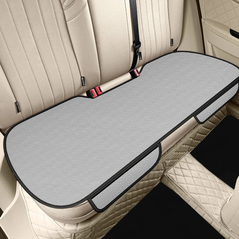 Ice Silk Car Seat Cushion Breathable Non-Slip | Square / Long / 3-Piece close-up view