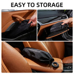 2025 Car Umbrella Windshield Sunshade | Foldable Front Window UV and Heat Protector close-up view