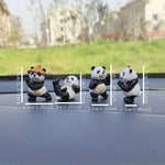 Panda Car Ornaments Set 4 Pcs detail view