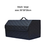 Car Trunk Organizer Box, Large Capacity, Auto Multiuse Tools, Storage Bag, Stowing, Tidy detail view