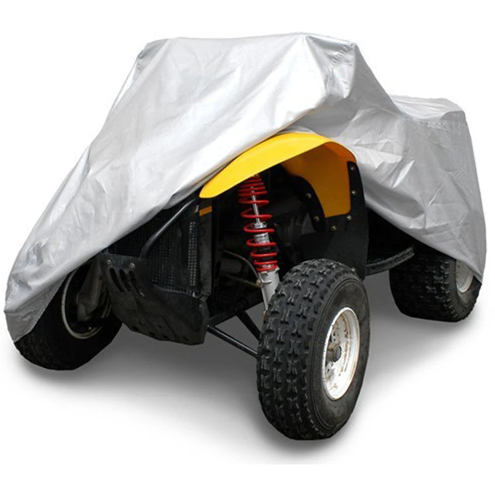 Universal Motorcycle ATV Rain Snow Sun Cover | 190T Waterproof Polyester