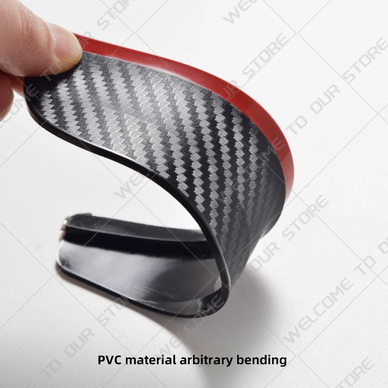 2PCS Car Rearview Mirror Rain Eyebrow | Carbon Fiber Rain Shield Cover lifestyle view