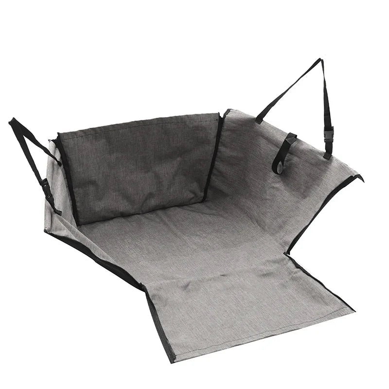 CAWAYI KENNEL Dog Car Seat Cover | Pet Carrier Travel Mat for Back Seat Hammock additional angle