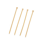 20pcs 20-70mm PVD Gold Plated Stainless Steel Flat Head Pins For Jewelry Making Findings detail view