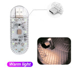 1 PC Multi Color Car Light Wireless LED Touch Light Roof Light Sensor Read Lamp Min additional angle