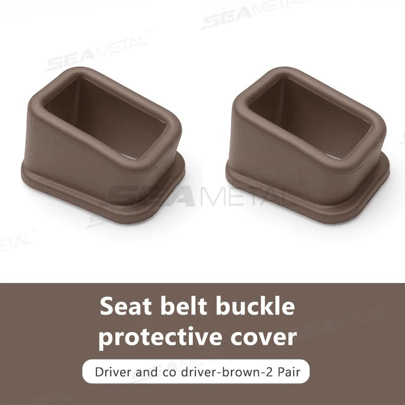 Car Seat Belt Slot Holder Silicone EVA 2 Pack detail view
