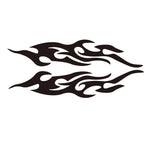 2Pcs Car Flame Stickers Car Truck Side Door Truck Bumper Window Lap Top Cut Vinyl Dec alternate view