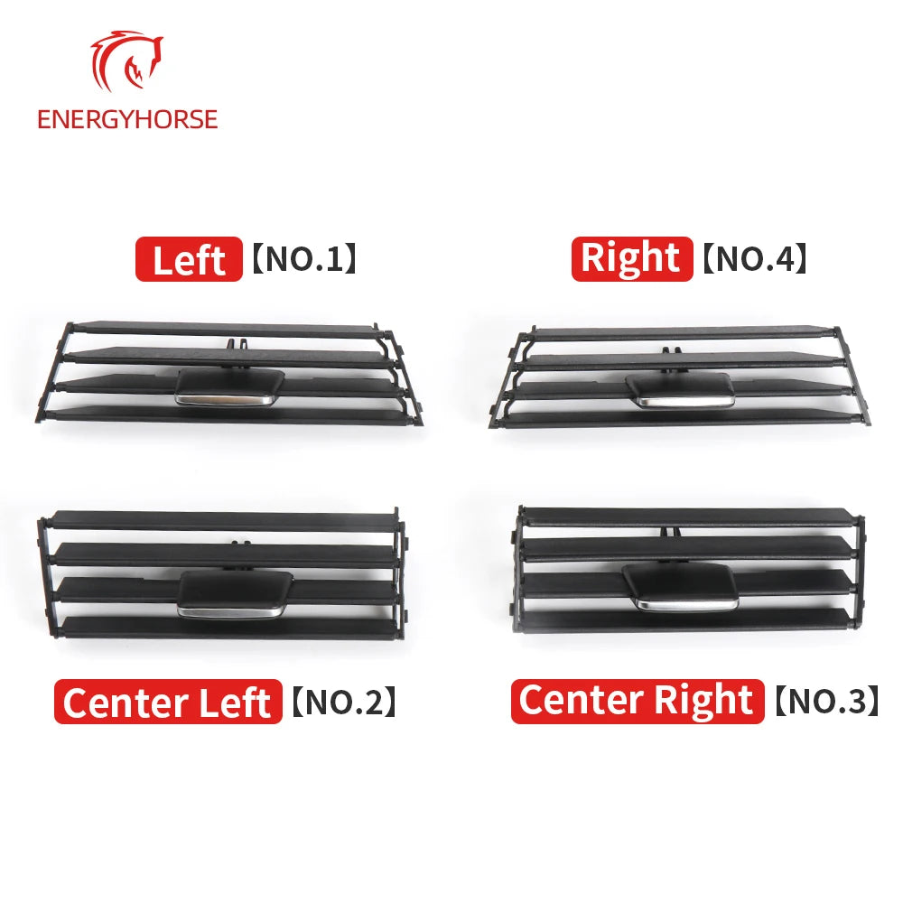 Air Conditioning Vent Toggle Piece Outlet Card Clip Wind Direction Plectrum Knob for BMW 3 Series E90 E91 E92 E93