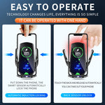 Car Phone Holder For BMW 7 Series F01 2009 2010 2011 2012-2015 Special Fixed Bracket Base Wireless Charging Interior Accessories