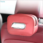 Car Tissue Box Holder Sun Visor Tissue Case With Fix Strap