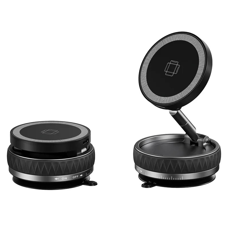 15W Magnetic Wireless Car Phone Charger Holder Mount detail view