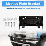 For Chevrolet GMC C1500 C2500 C3500 K1500 K2500 K3500 GMC Yukon Front Bumper License Plate Mounting