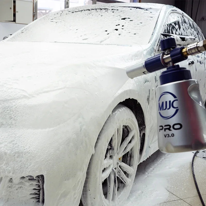 MJJC Foam Cannon Pro V3.0 | High Pressure Snow Foam Lance for Car Washer lifestyle view