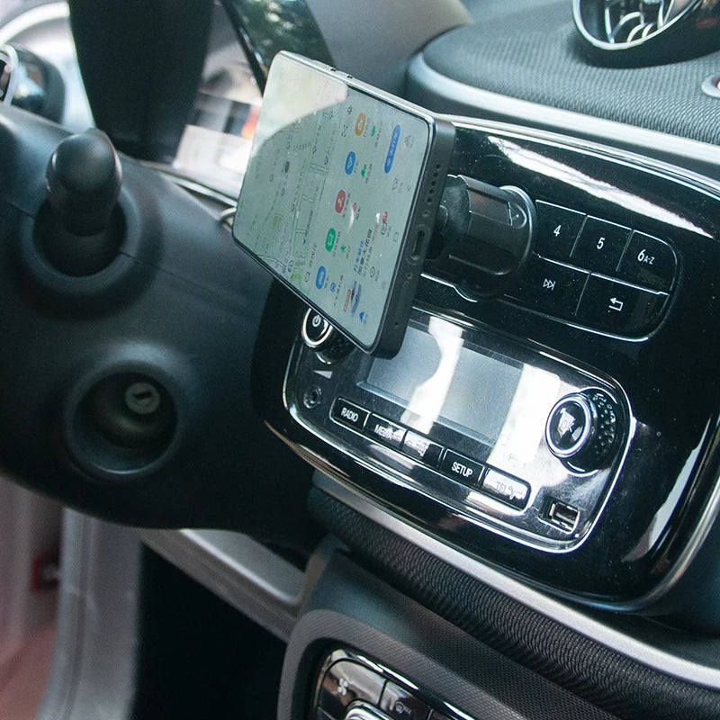 Magnetic Phone Holder for Mercedes Smart 453 | Car Interior Accessories additional angle
