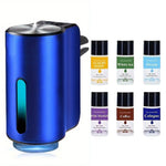 Car air freshener, three intensity adjustable, car aroma diffuser, portable freshener perfume fragrance