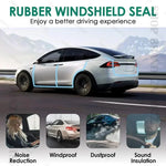 Double Layer Car Door Seal Strip | Soundproof Dustproof Sealing Protector for Tesla additional angle
