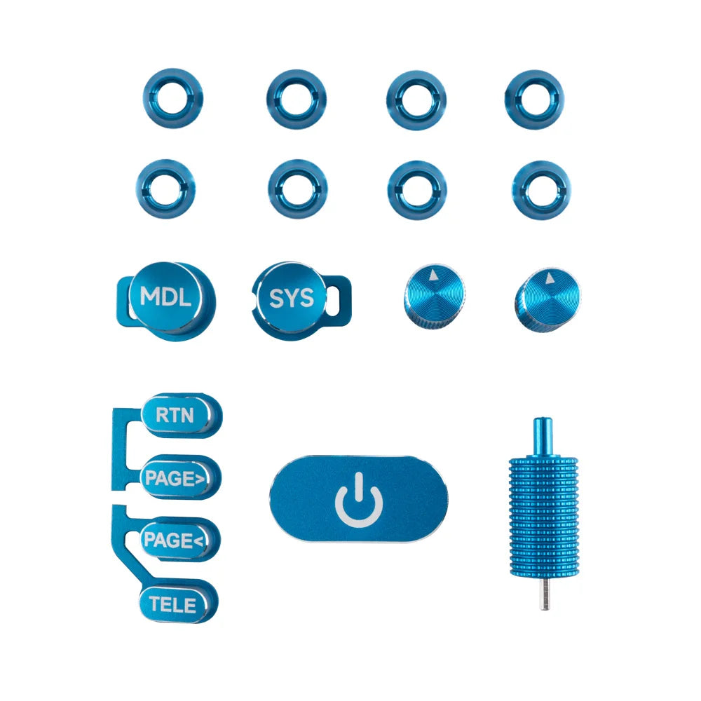 RadioMaster TX16S MK3 CNC Aluminium Switch Set lifestyle view
