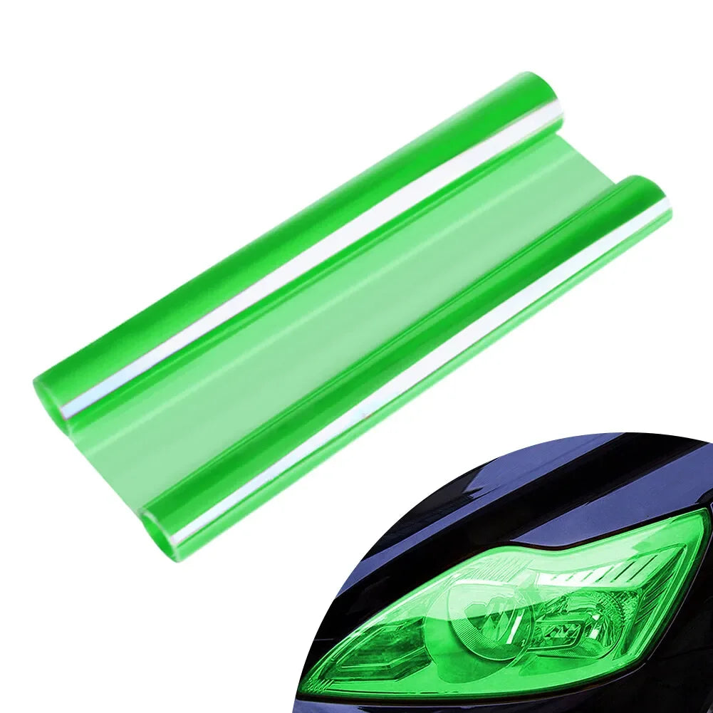 30x60cm Car Headlight Taillight Films Colorful Auto Vinyl Waterproof Protective Sticke close-up view