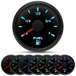 Engine Dash Instrument Panel 5 Gauge Set | 7 Color LED 85mm Tachometer for RV Boat additional angle