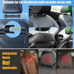 Universal Car Headrest Tablet Mount | Hands-Free Backseat Entertainment for iPads and close-up view