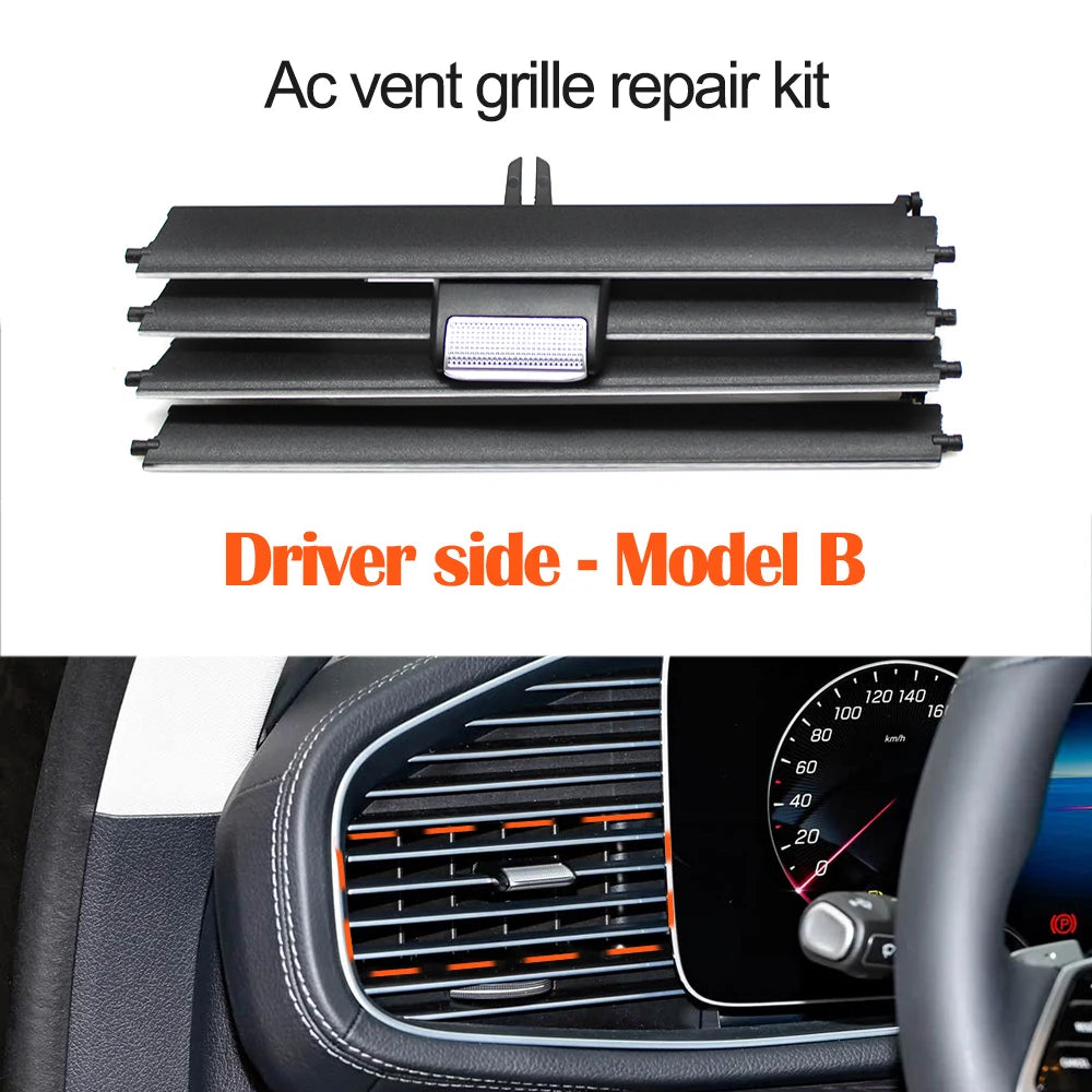 Car Air Conditioner Central Left Right AC Vent Grille Tab Clip Outlet Repair Kit For Mercedes Benz GLE GLS W167 2020-2025