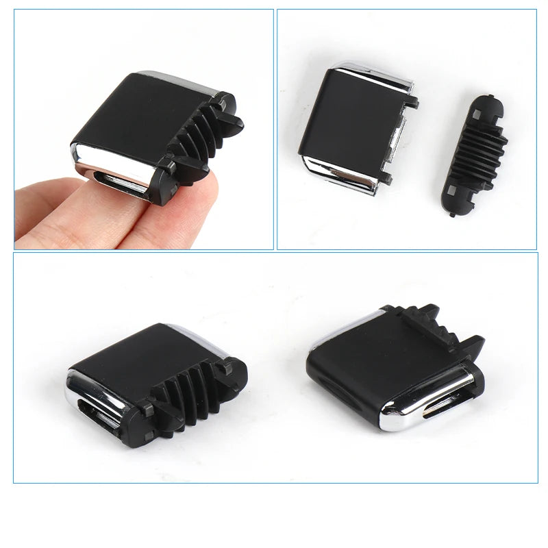 Car Front Dashboard Air Conditioning Outlet AC Vent Grille Slide Tab Clip For Toyota Crown 2005-2009 55660-30400