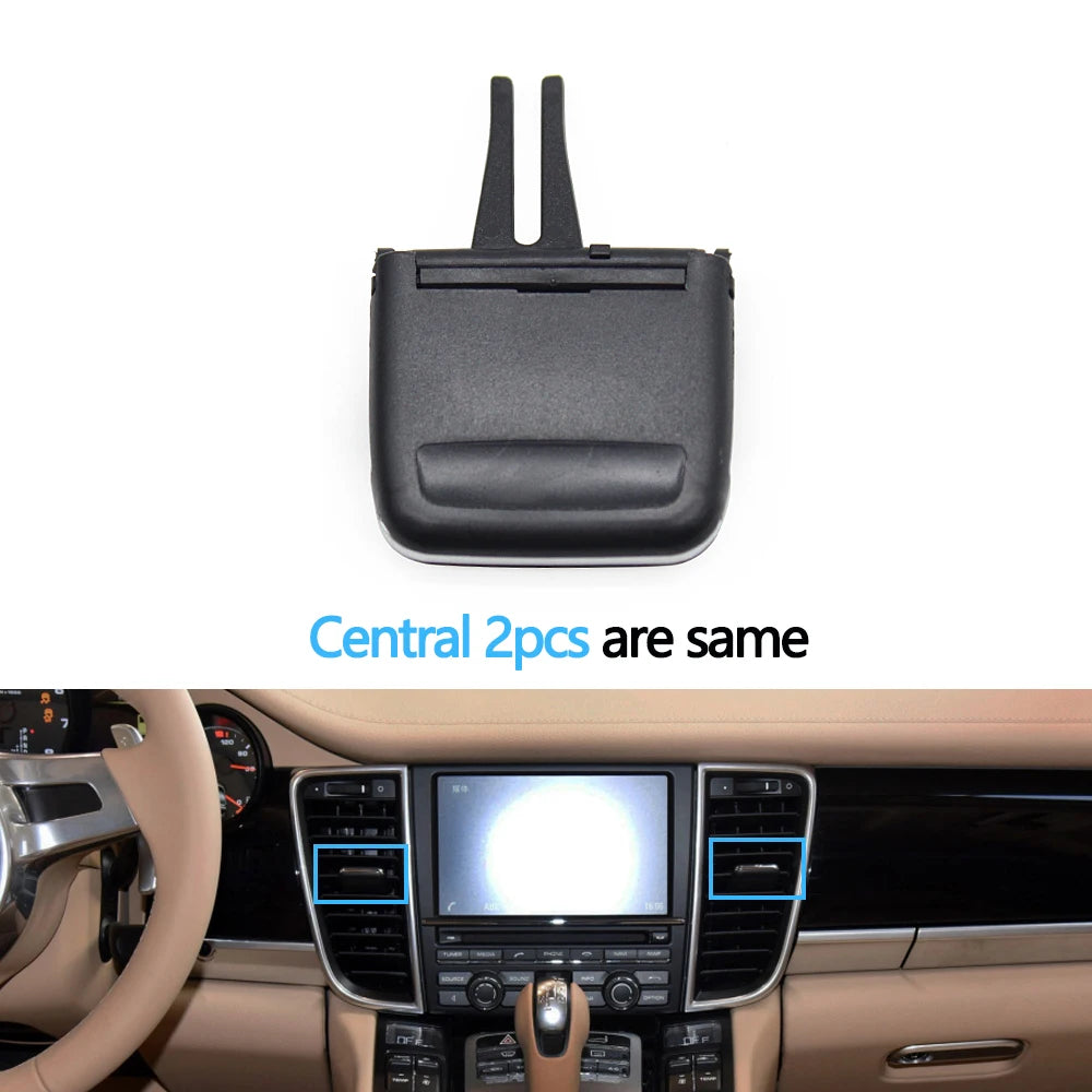 Car Front Rear Air Conditioning AC Air Vent Outlet Tab Clip Repair Kit For Porsche Panamera 2010-2016